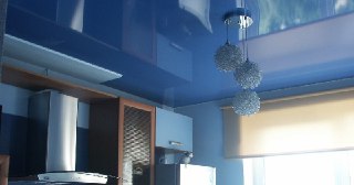 Натяжной потолок на кухню Южно-Сахалинск, цена от 6438 руб.